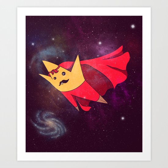 Super "Star" Art Print