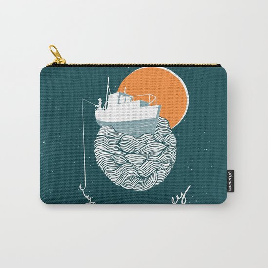 Fishing for Compliments Carry-All Pouch