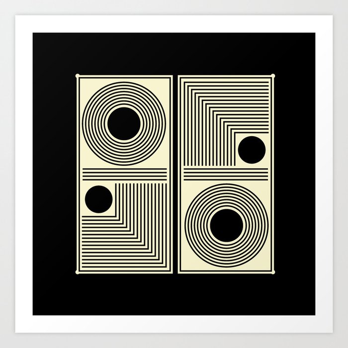 Vintage Indian Tantra Pattern Art Print by thisisbyN | Society6