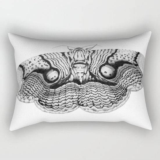Brahmin Moth Rectangular Pillow