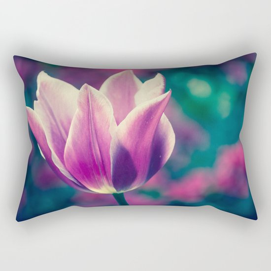 purple tulip Rectangular Pillow