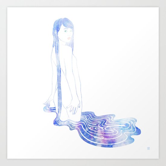 Water Nymph LXXIII Art Print