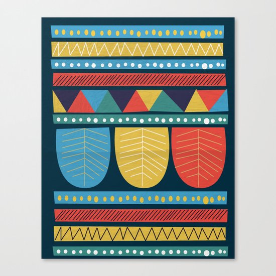 Ethnic Pattern Canvas Print