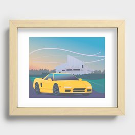 Space NSX Recessed Framed Print