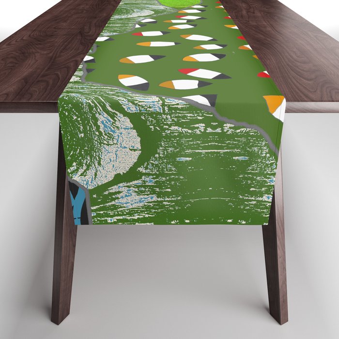 LAKE BY THE MOUNTAIN Table Runner