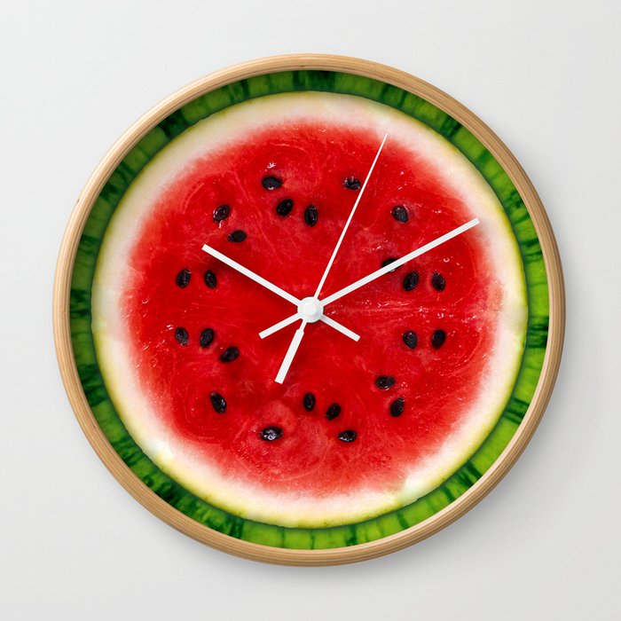 Watermelon <3 Wall Clock