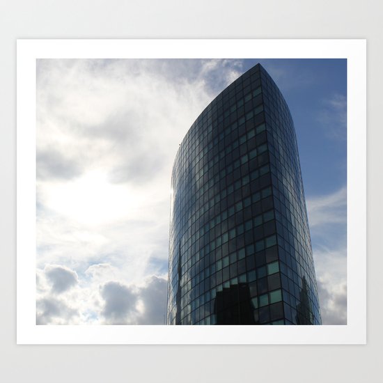 Look Up Edit Art Print