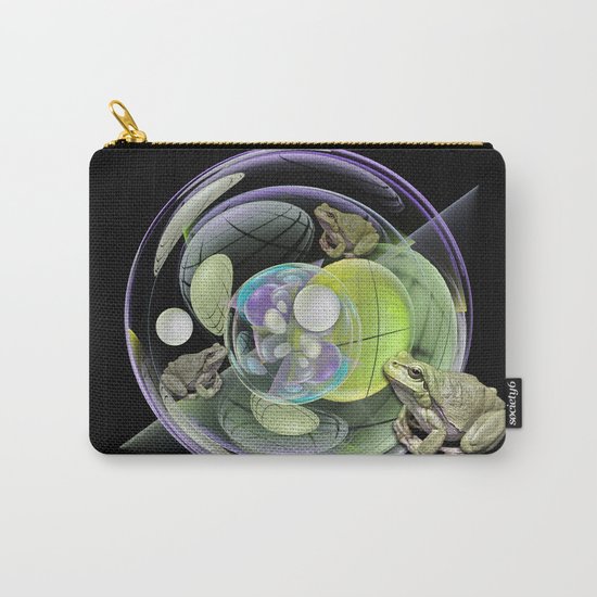 Froggies in a water bubble Carry-All Pouch