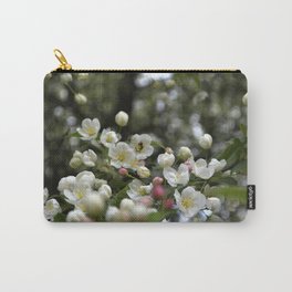 Red Buds and White Blossoms Carry-All Pouch