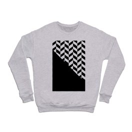 MAXIMALIST ART (BLACK-WHITE) Crewneck Sweatshirt