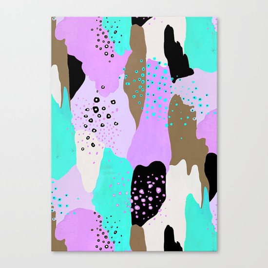 Party in my tummy Canvas Print