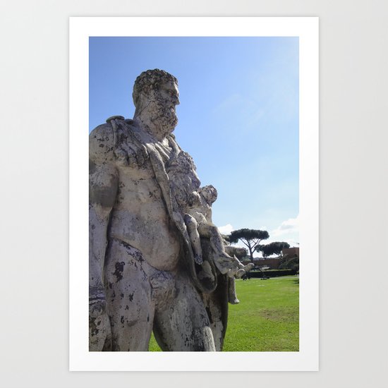 Ancient Statue? Art Print