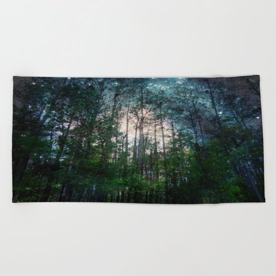 Mystic Forest Beach Towel
