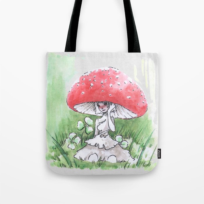 Empire of Mushrooms: Amanita Muscaria Tote Bag