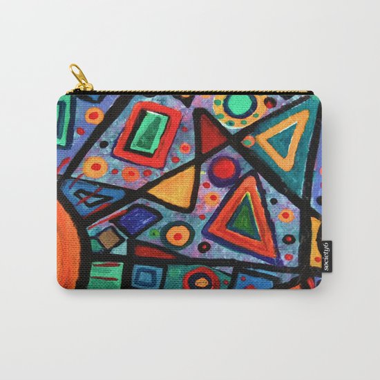 Abstract Sun Carry-All Pouch
