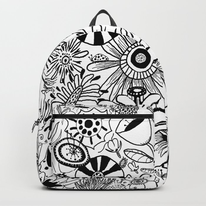 Floral Frenzy Backpack