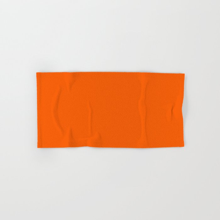 Willpower Orange Hand & Bath Towel