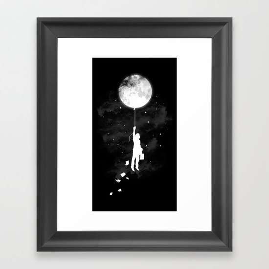 Midnight Traveler Framed Art Print