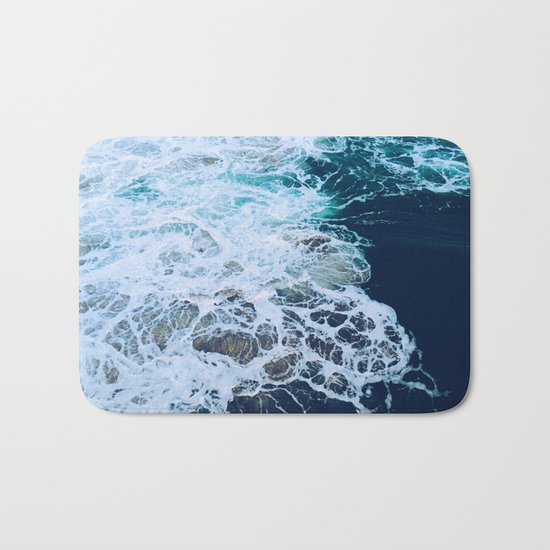 Wonderful Waves Bath Mat