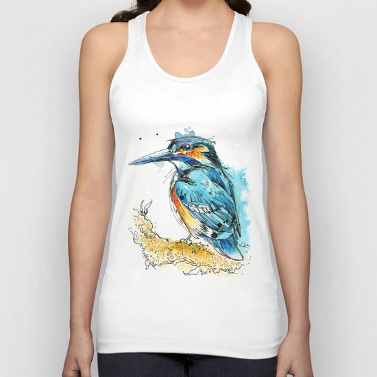 Regal Kingfisher Unisex Tank Top