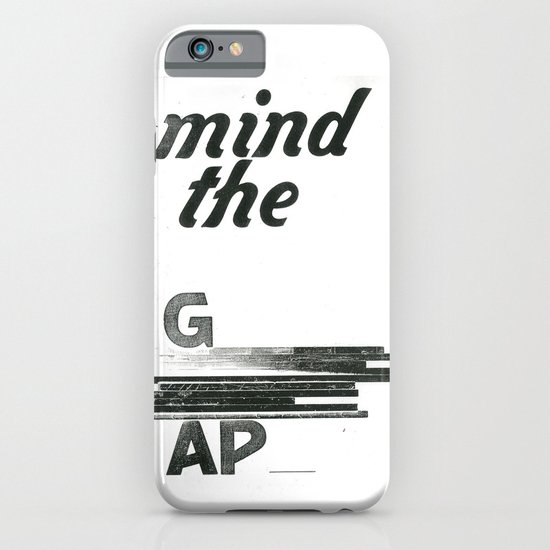 mind the gap iPhone & iPod Case