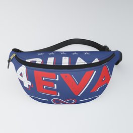 Trump 4EVA 2020 re-election infinity campaign blue Fanny Pack