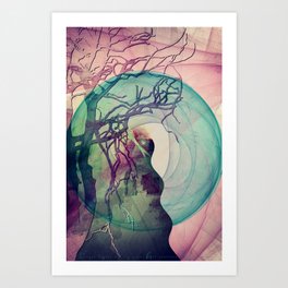 The Tree Connection - My Life Journey Art Print