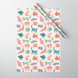 Pastel Cats Wrapping Paper