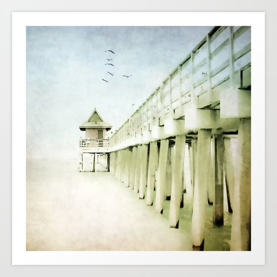 Drift Away Art Print