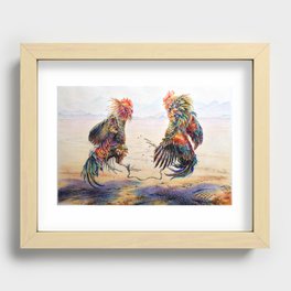 The first hit Recessed Framed Print