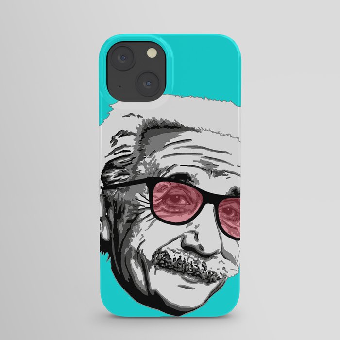 Einstein in summer iPhone Case