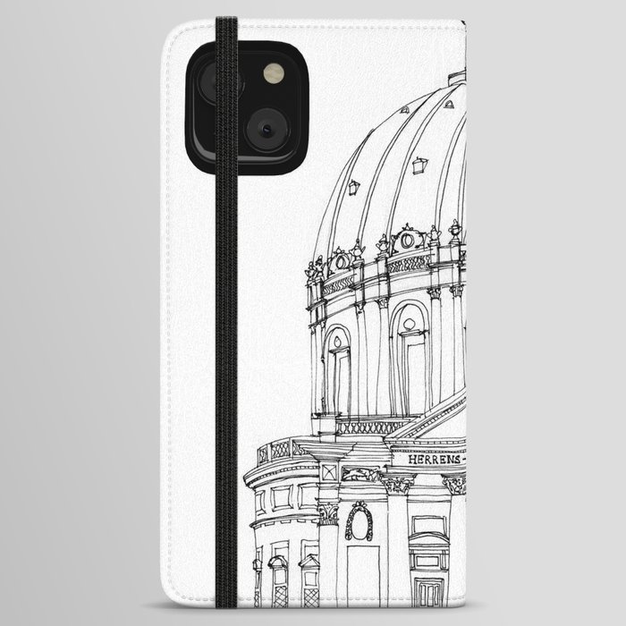 Marble Church iPhone Wallet Case