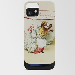 “Mouse Seamstress and Teacup” by Beatrix Potter iPhone Card Case