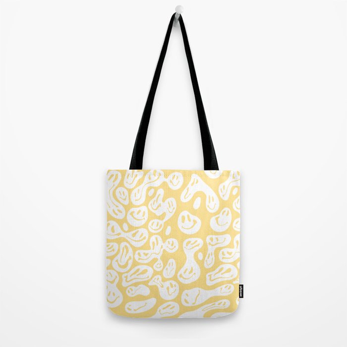 Smiley Graphic & Printed Tote Bags | Society6