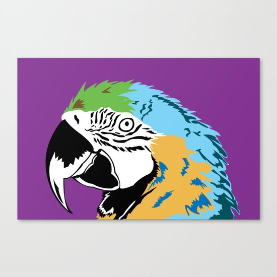 Parrot Canvas Print