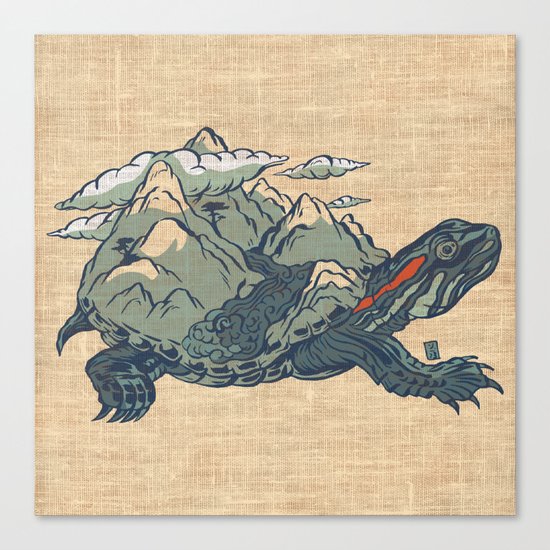 World Mover Canvas Print