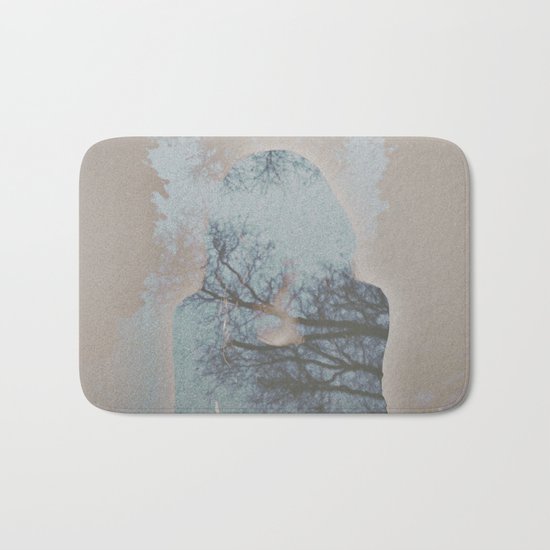 A Ghost in the Trees Bath Mat