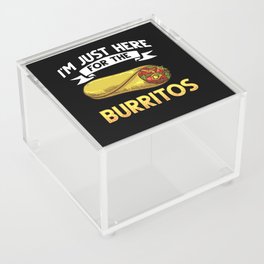 Burrito Tortilla Wrap Breakfast Bowl Vegan Acrylic Box