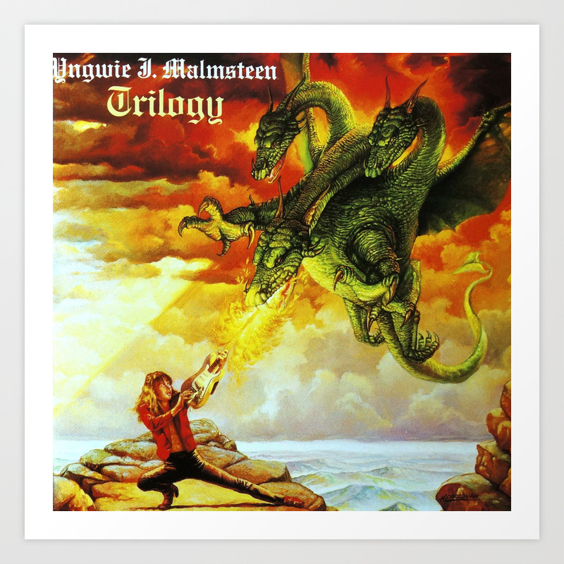 yngwie trilogy malmsteen 2021 Art Print by ro303 | Society6