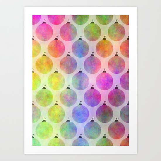 Trim The Tree Art Print
