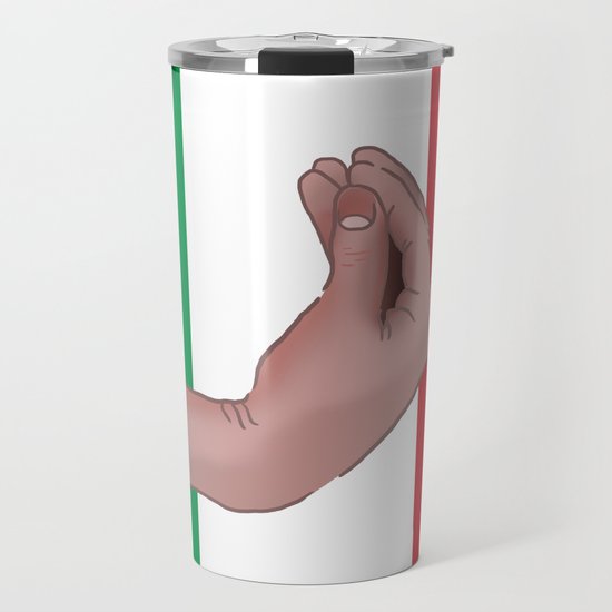 Italian Meme Travel Mug By Lovelydesigns Society6