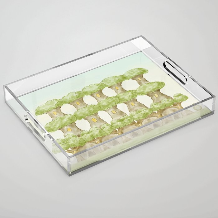Welcome to our tree home 1 Acrylic Tray