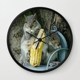 Momma & Baby Wall Clock