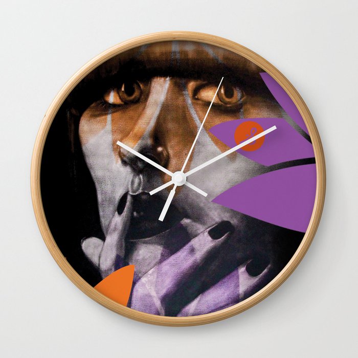 "Karen O" Wall Clock
