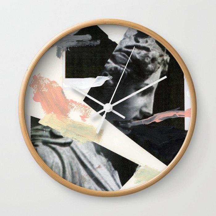 Untitled (Painted Composition 3) Wall Clock