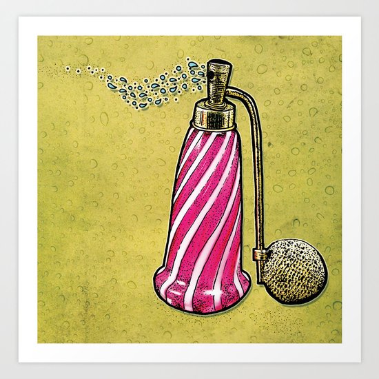 Perfume Art Print