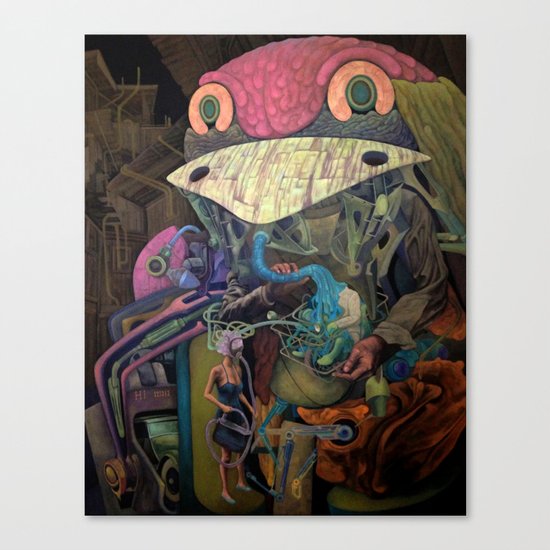 Necropolis Canvas Print