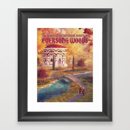 Eversong Woods (Novel cover) Framed Art Print