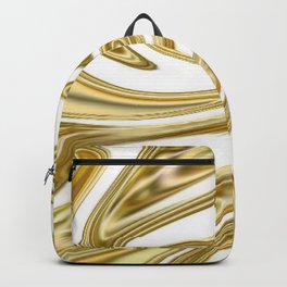 Liquid Gold Marble Backpack