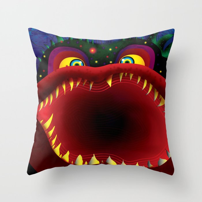 Monster Throw Pillow